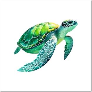 For That Kid Who Loves Turtles - Ai Art Posters and Art